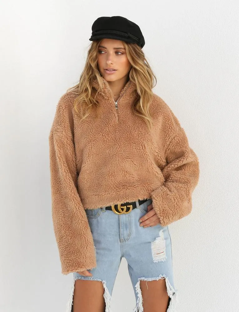Alessia Jumper - Tan