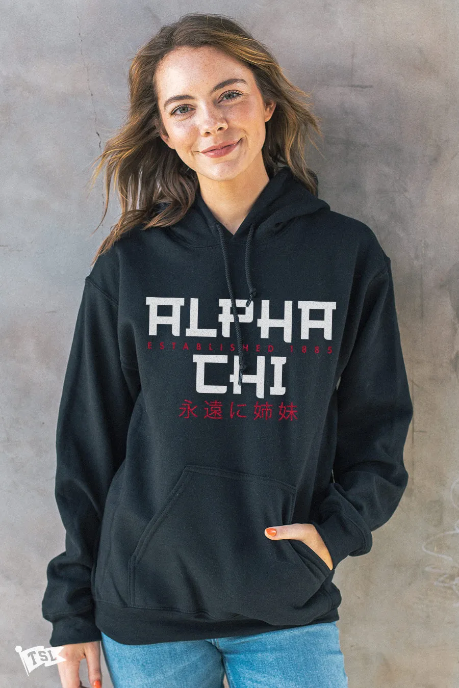 Alpha Chi Omega Tokyo Hoodie