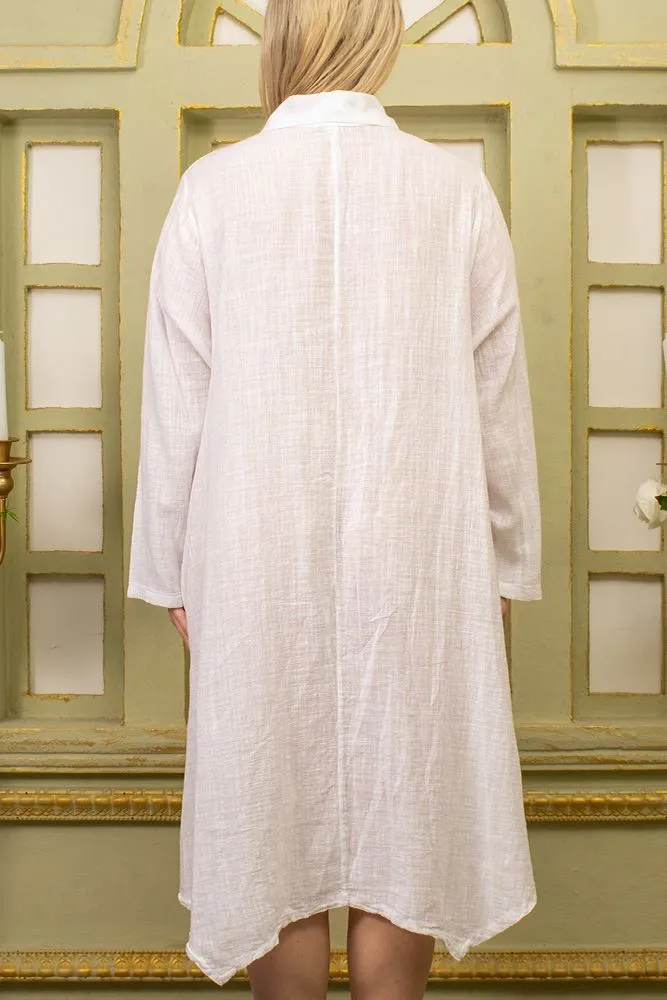 Asymmetrical Long Shirt