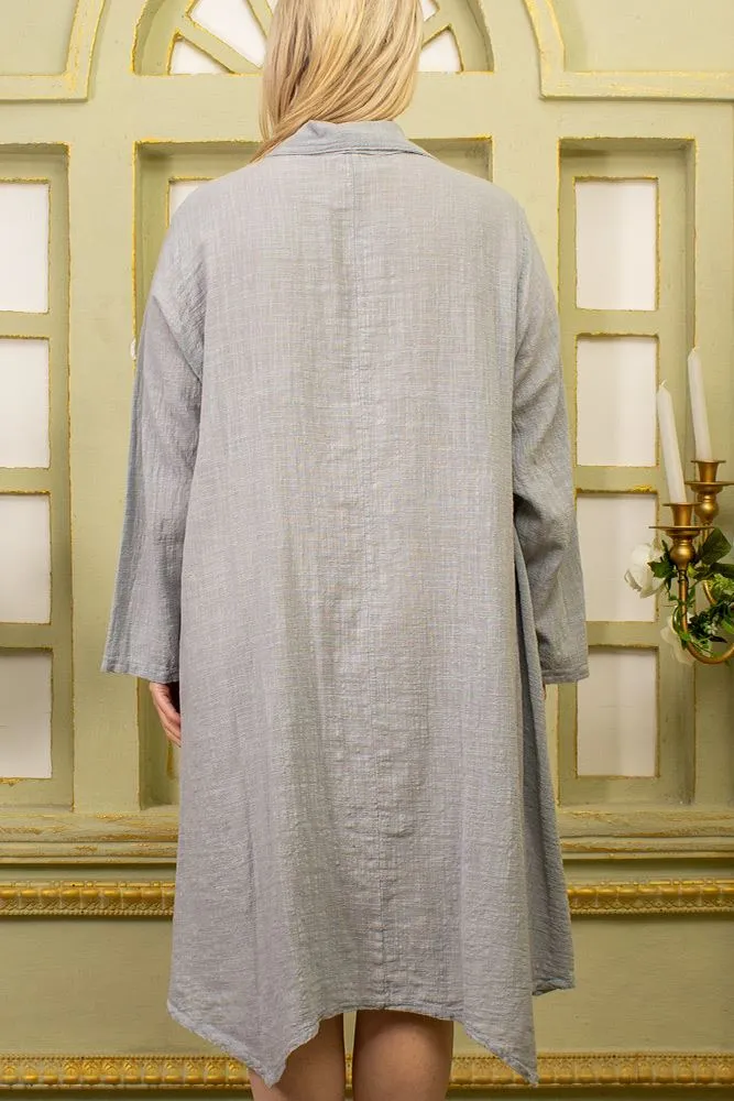Asymmetrical Long Shirt