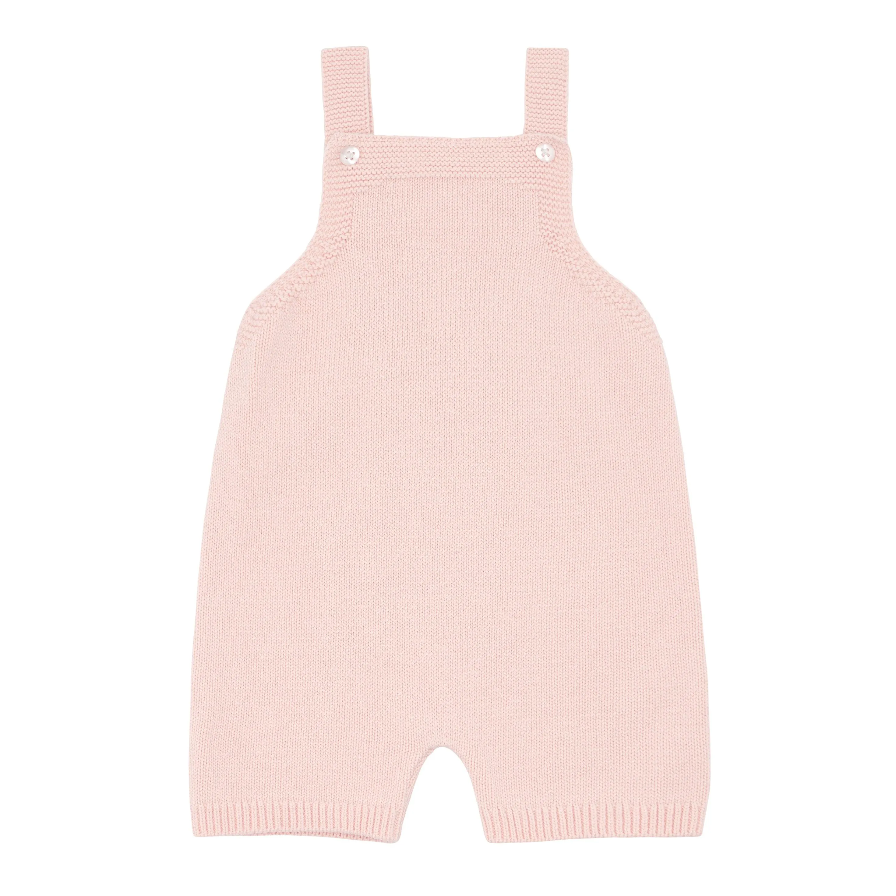 baby pink knit overall