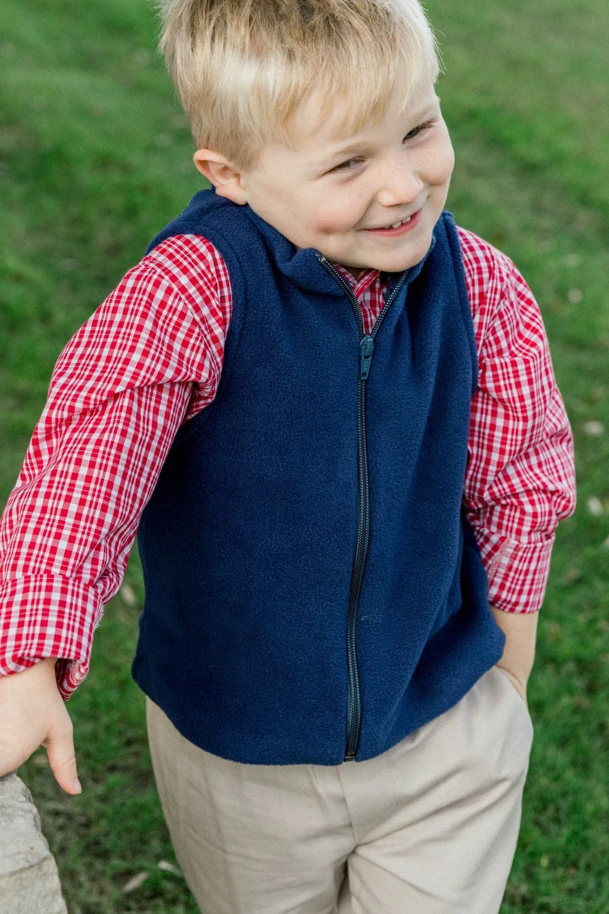 Bailey Boys Fleece Vest