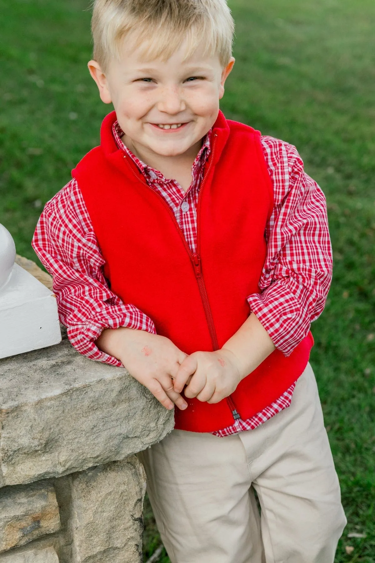 Bailey Boys Fleece Vest