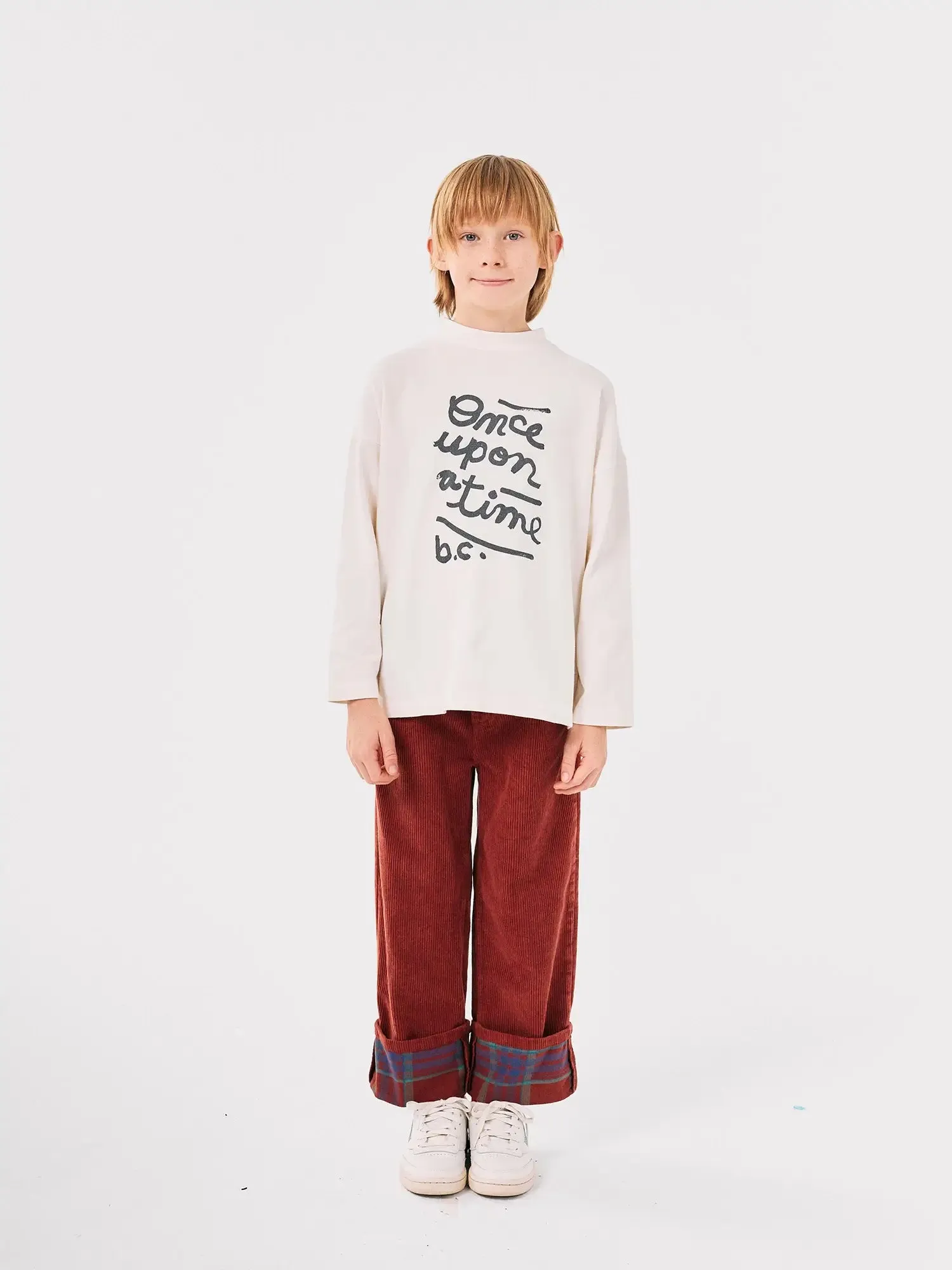 B.C corduroy straight pants