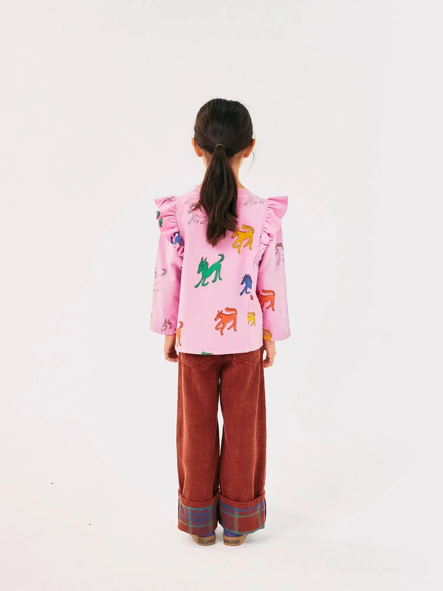 B.C corduroy straight pants