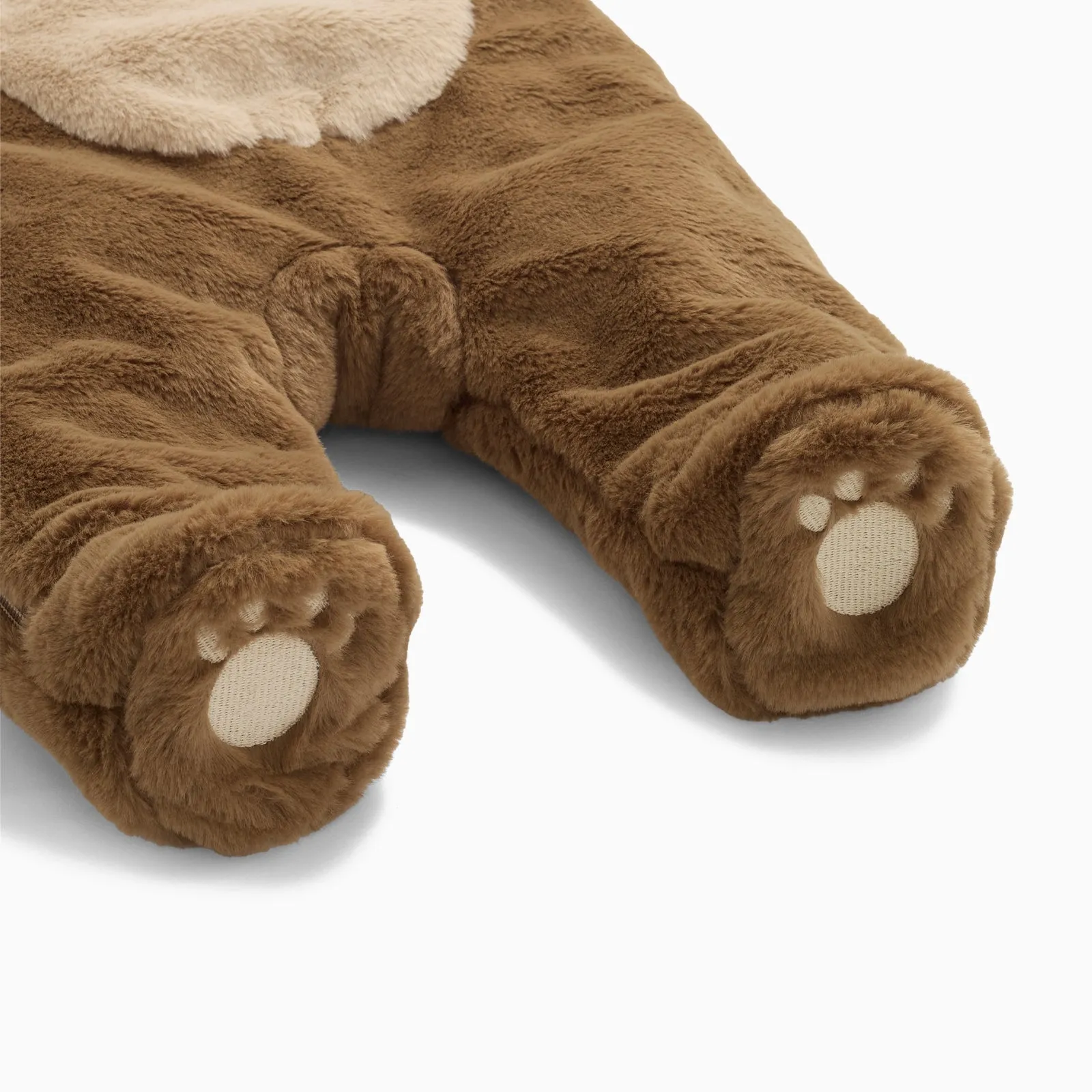 Bear Faux Fur Pramsuit