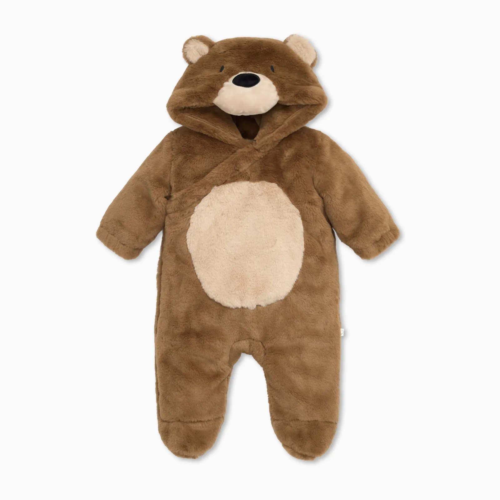 Bear Faux Fur Pramsuit