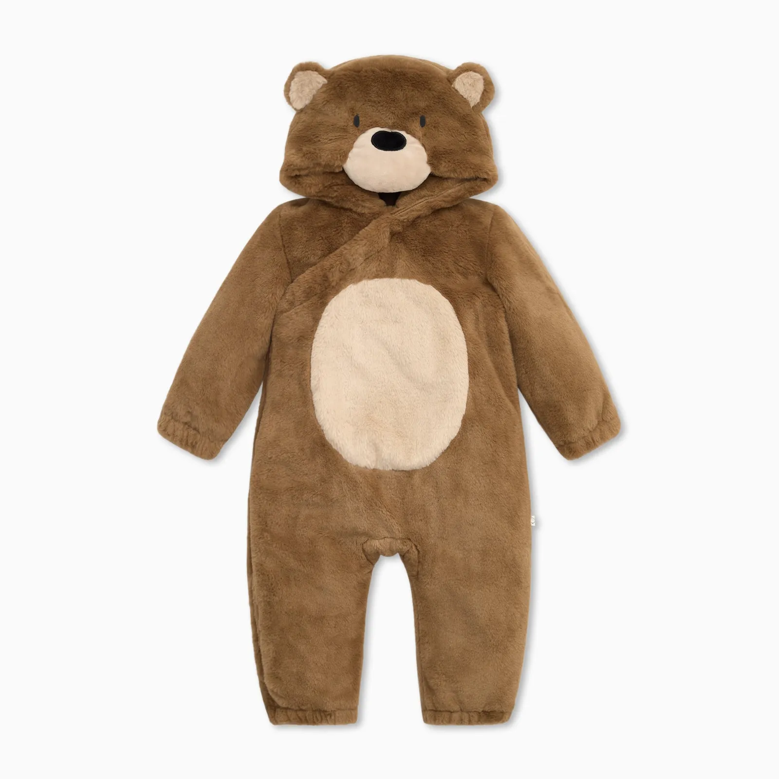 Bear Faux Fur Pramsuit