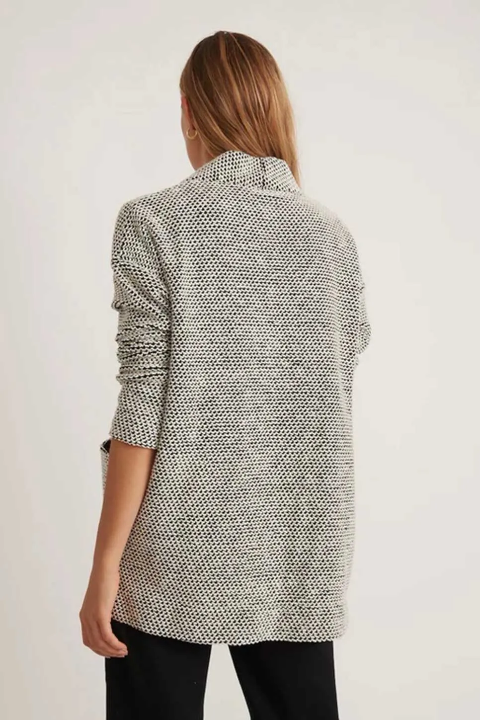 BIRDSEYE CARDIGAN