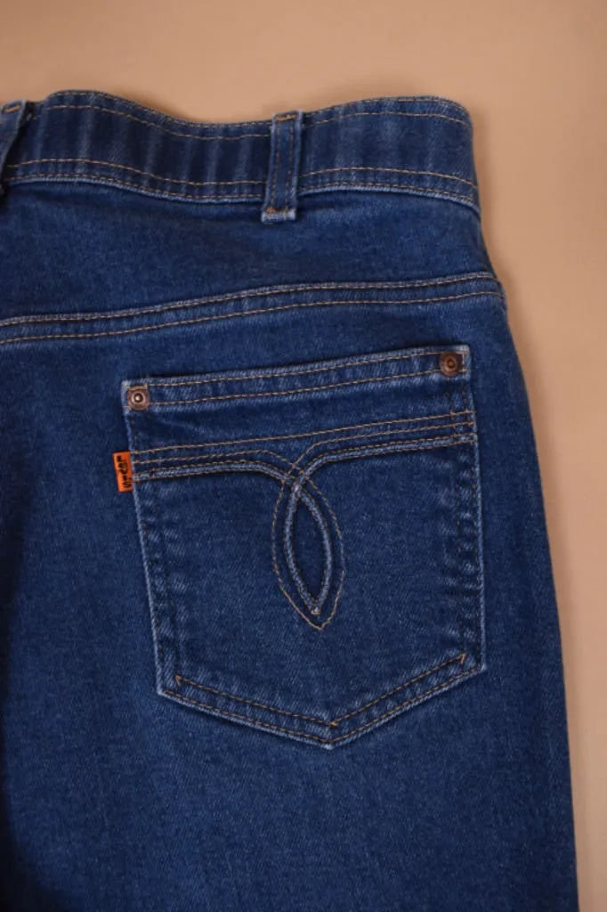 Blue Orange Tab Jeans By Levis, 33