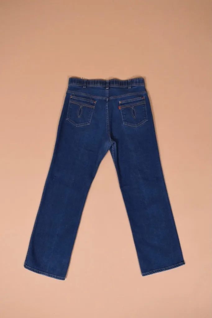 Blue Orange Tab Jeans By Levis, 33