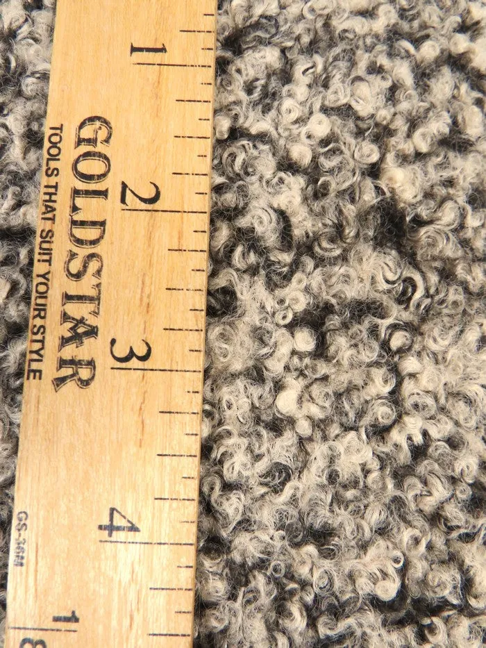 Charcoal / Sherpa Teddy Knit