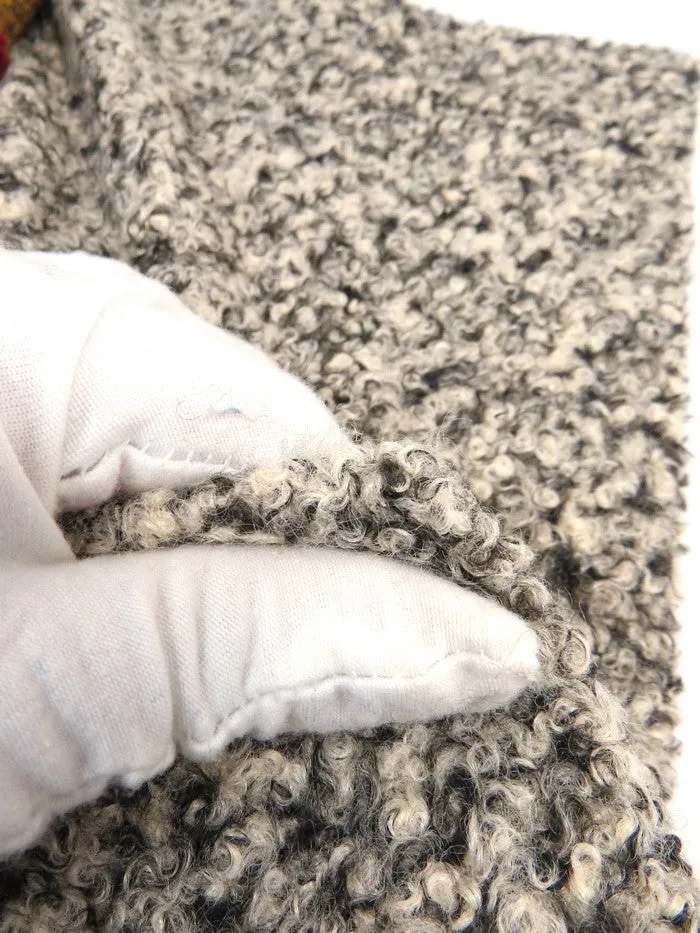 Charcoal / Sherpa Teddy Knit