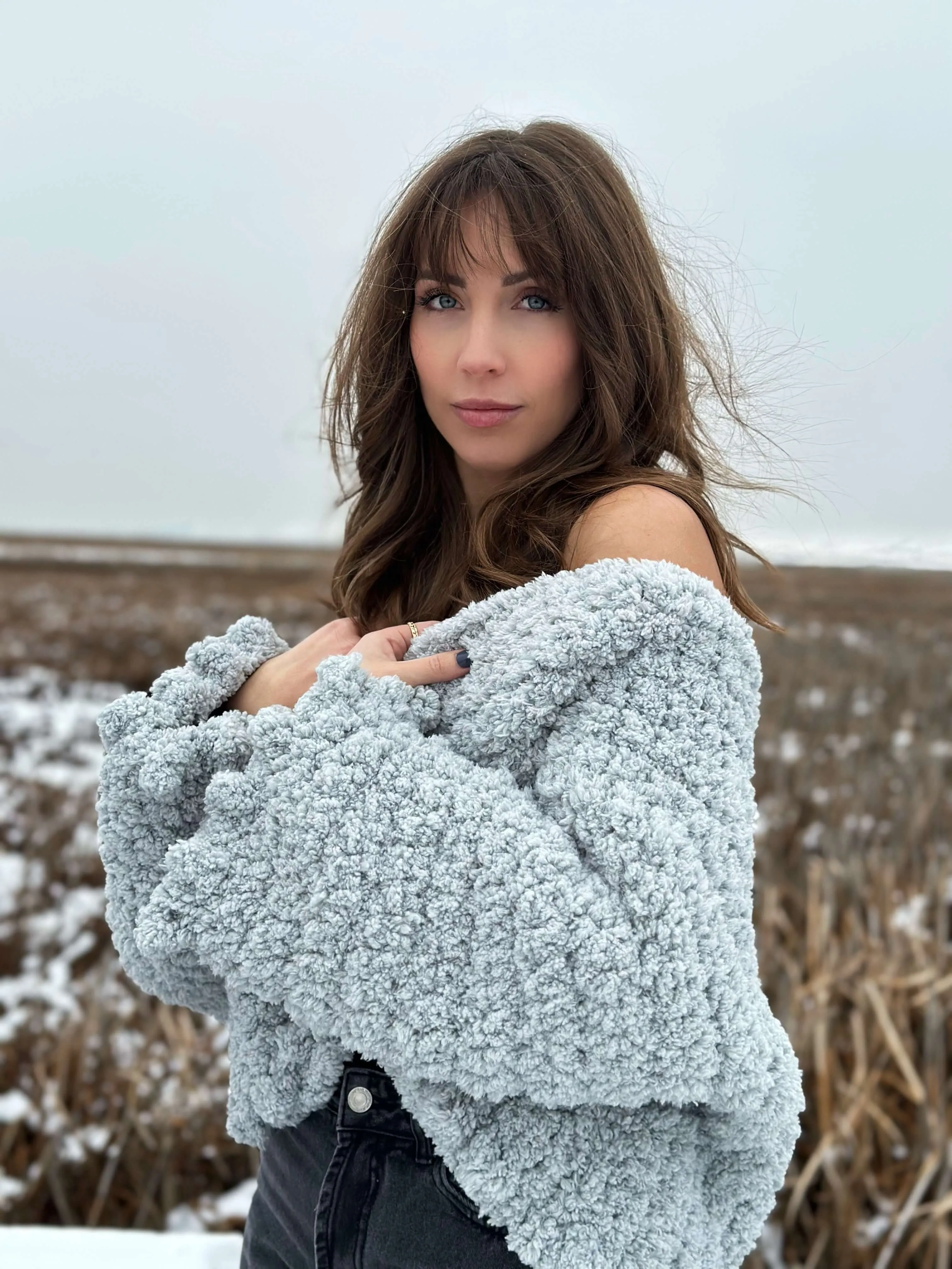 Crochet Kit - Polar Puff Coat