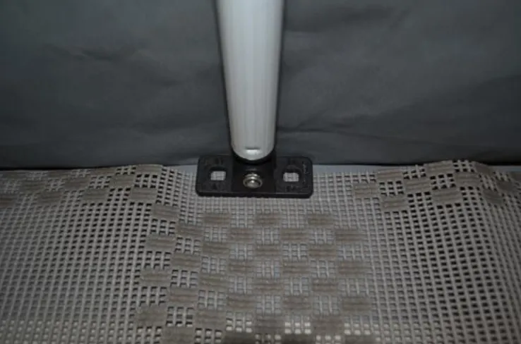 CURVED ROOF RAFTER SUPPORT POLE 7'6" - 9FT