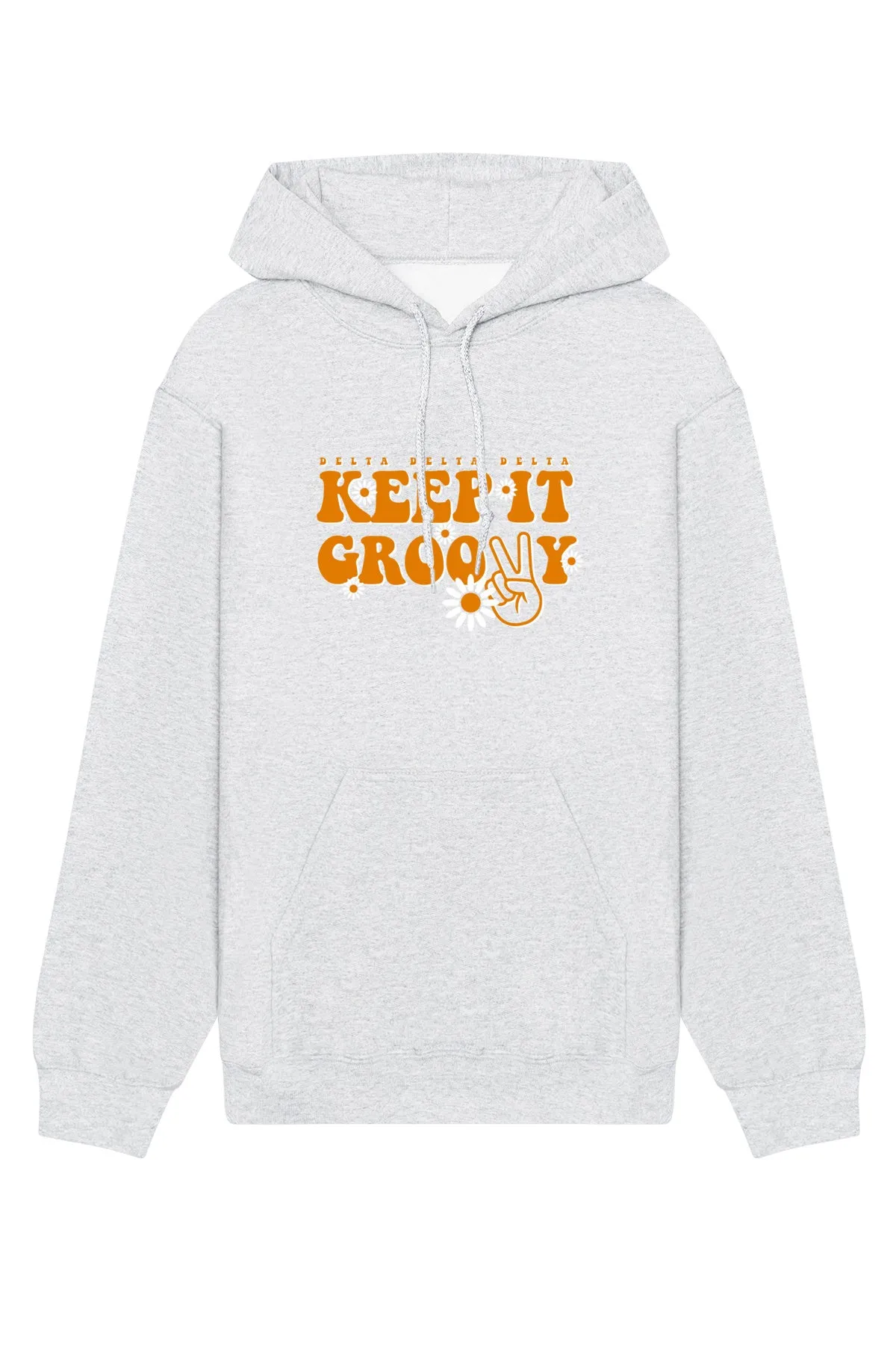 Delta Delta Delta Keep It Groovy Hoodie