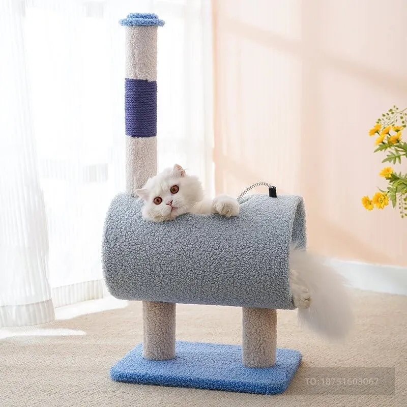 Durable and Steady Cartoon Chicken Cat Scratcher Tree