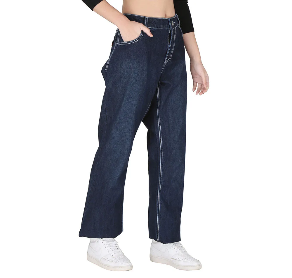 Forge Fr Women's Dark Blue Jeans