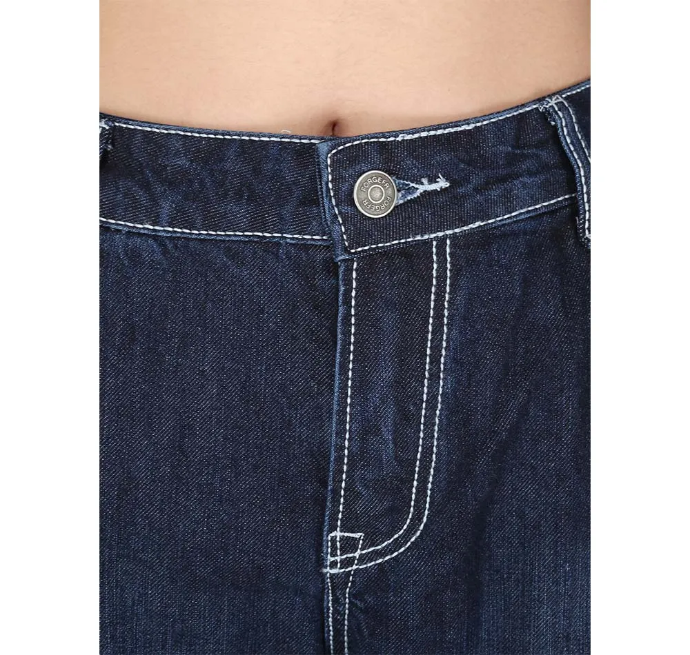 Forge Fr Women's Dark Blue Jeans