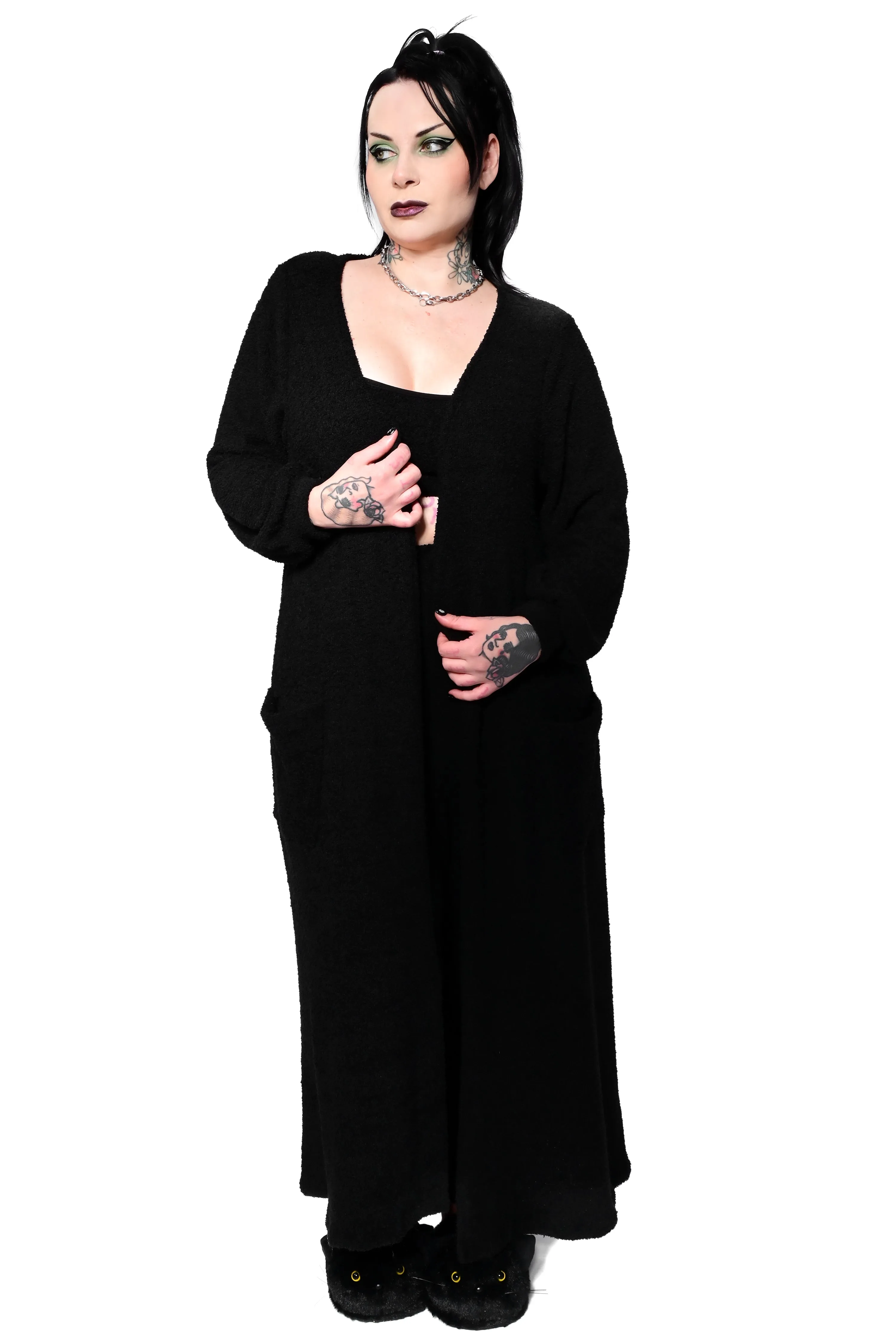 Fuzzy Teddy Lounge Duster