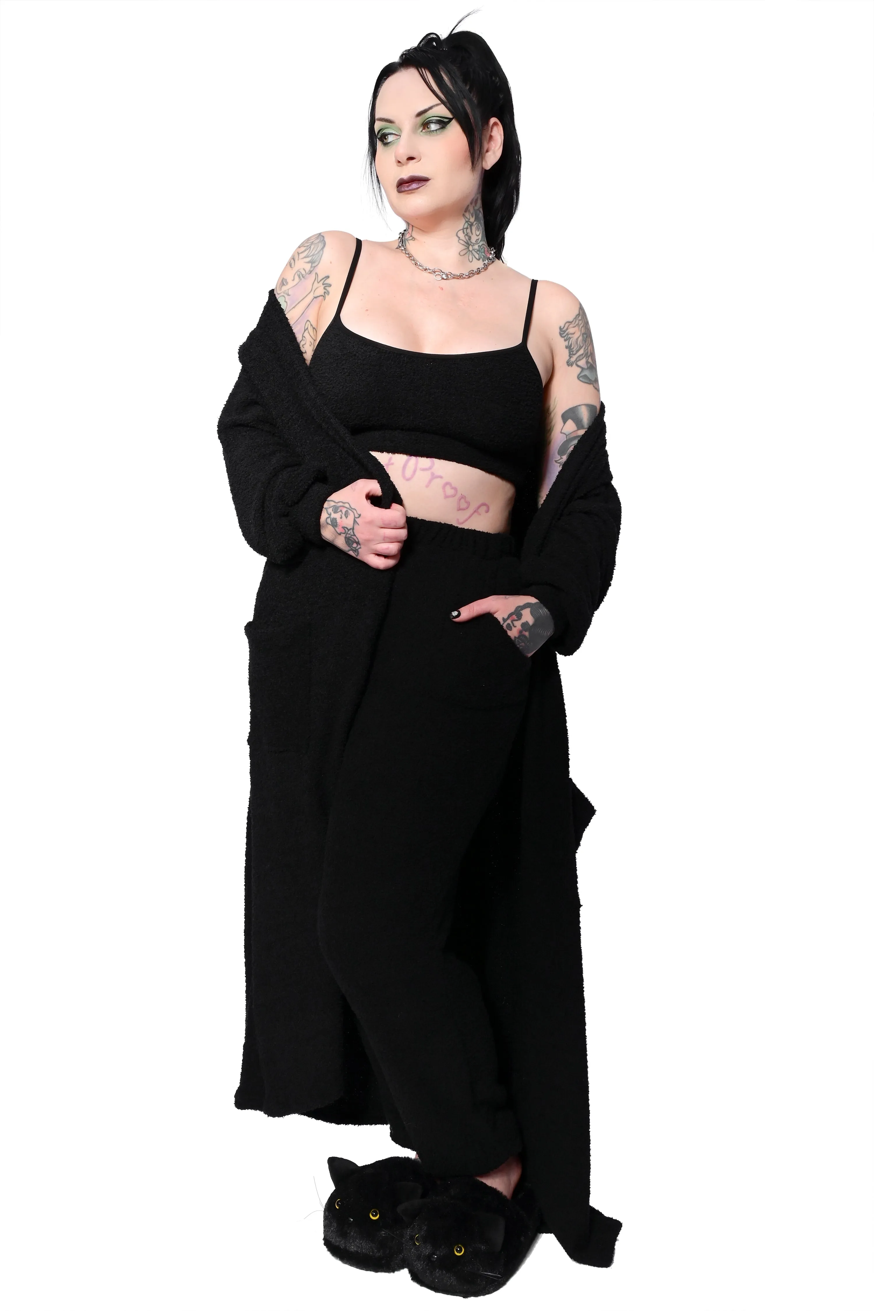 Fuzzy Teddy Lounge Duster