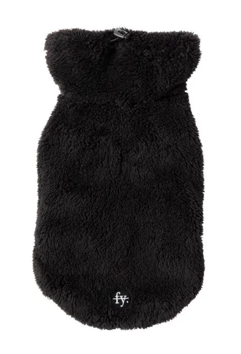 FUZZYARD TURTLE TEDDY SWEATER : BLACK