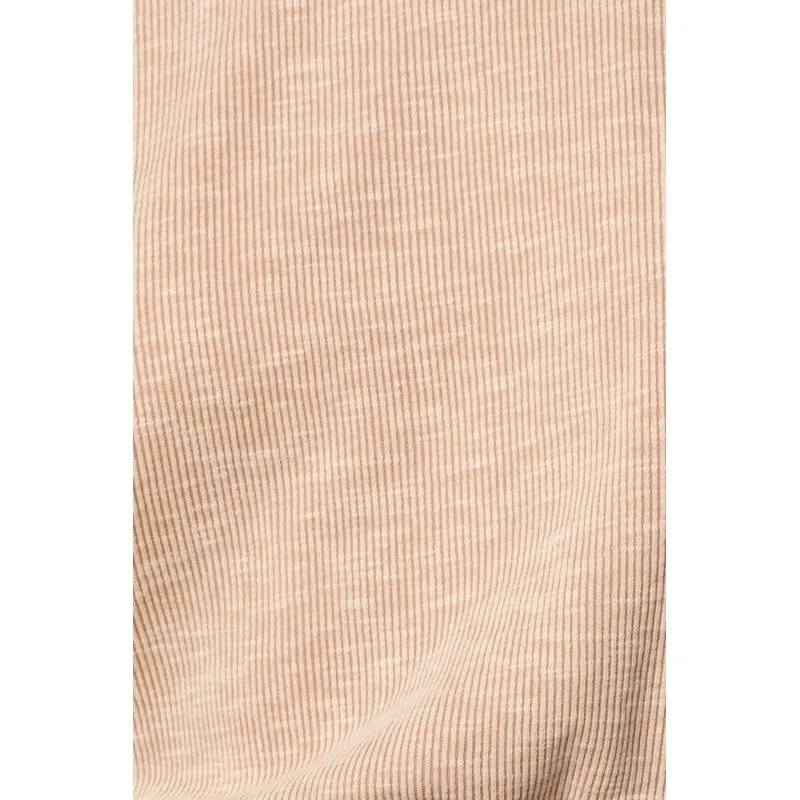 GILLI SHORT ROLL-UP SLEEVE ELASTIC WAIST ROMPER