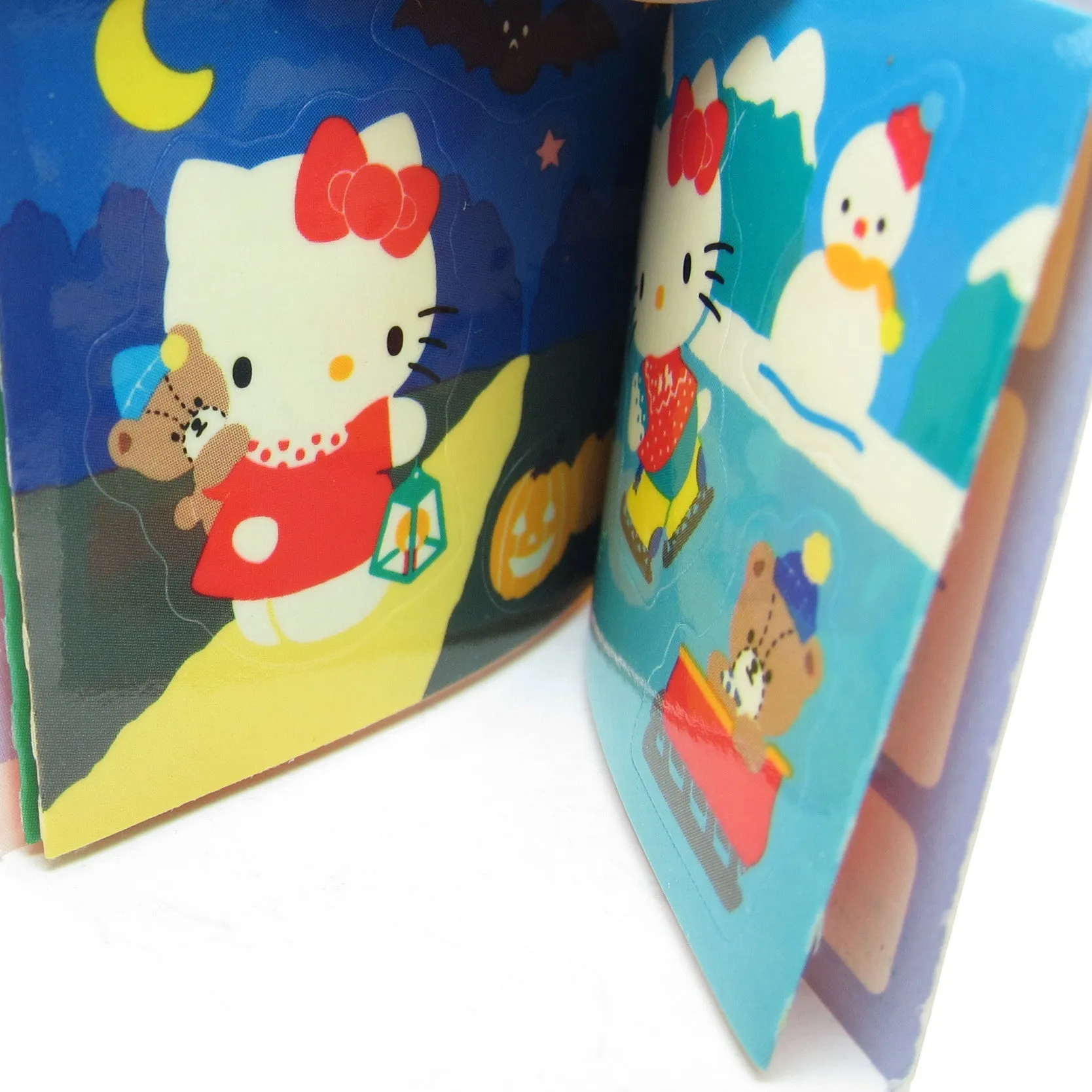 Hello Kitty Mini Sticker Book Vintage 1986 Sanrio Stickers