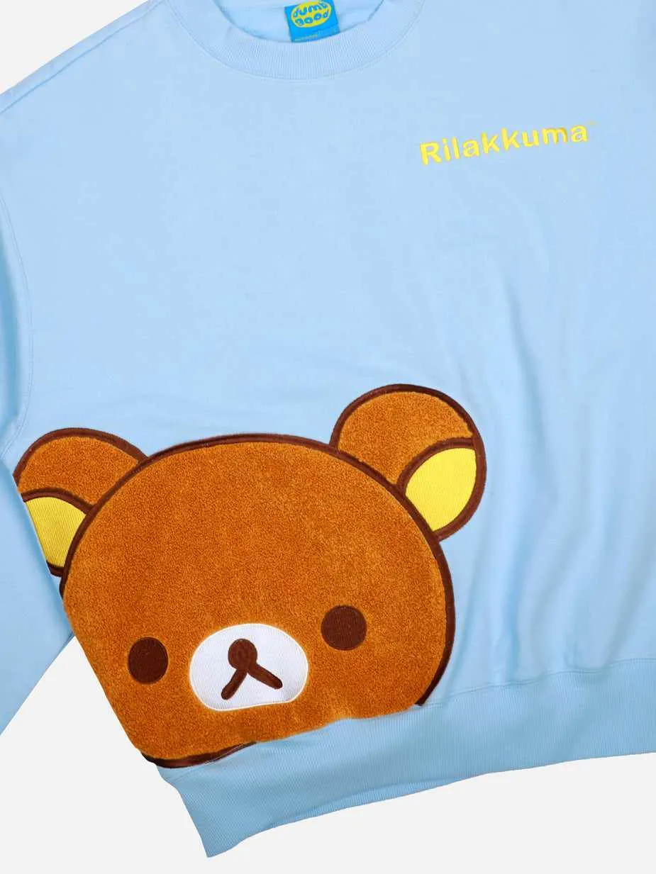 Kiiroitori & Rilakkuma Crew Neck Sweatshirt