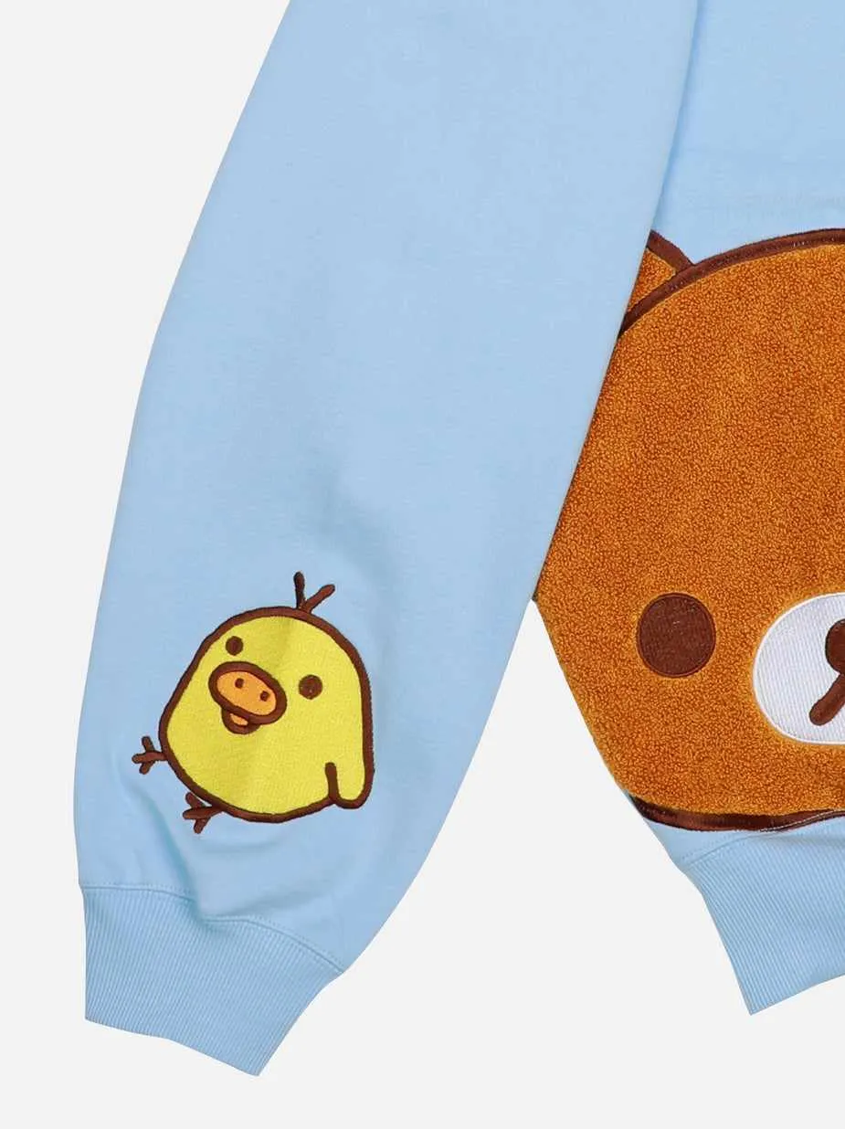 Kiiroitori & Rilakkuma Crew Neck Sweatshirt