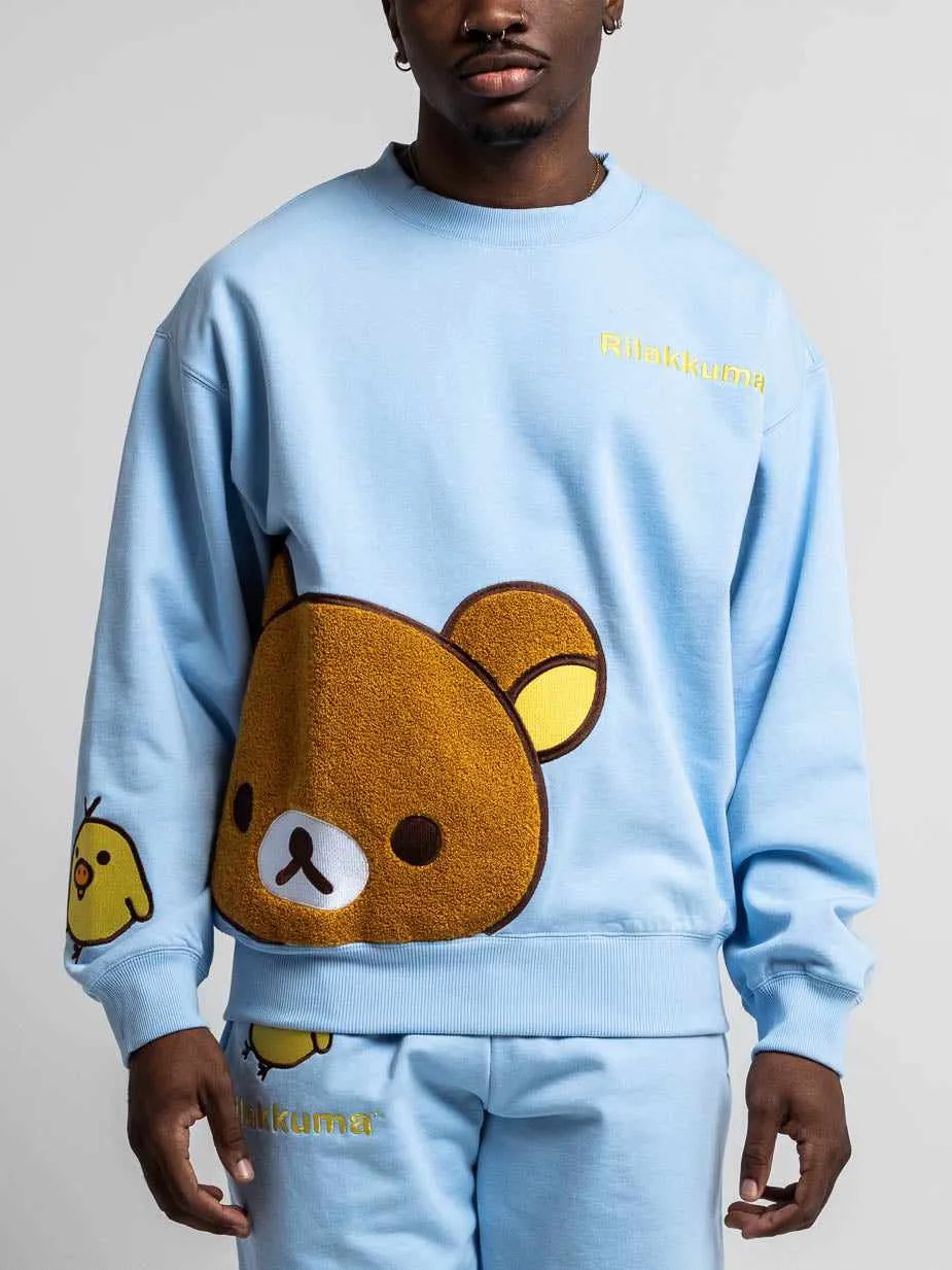 Kiiroitori & Rilakkuma Crew Neck Sweatshirt