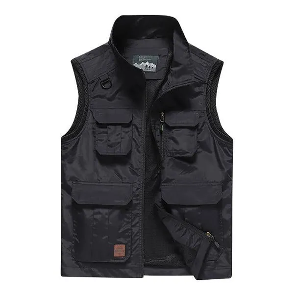 MEN'S OUTDOOR CASUAL QUICK-DRYING VEST 86959973M