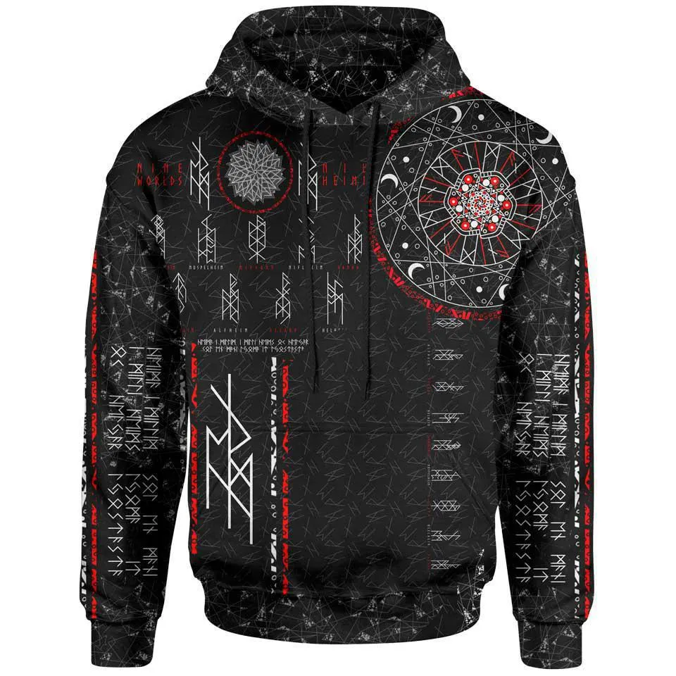 Nine Worlds Pullover Hoodie