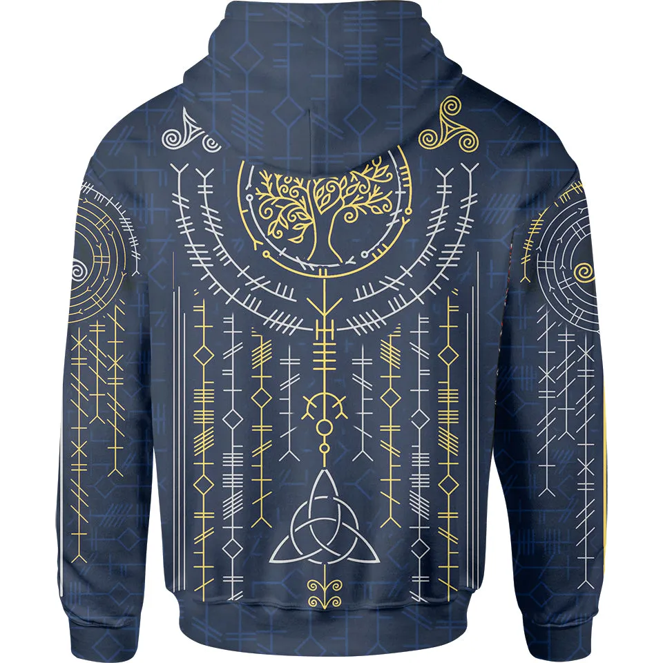 Ogham Pullover Hoodie