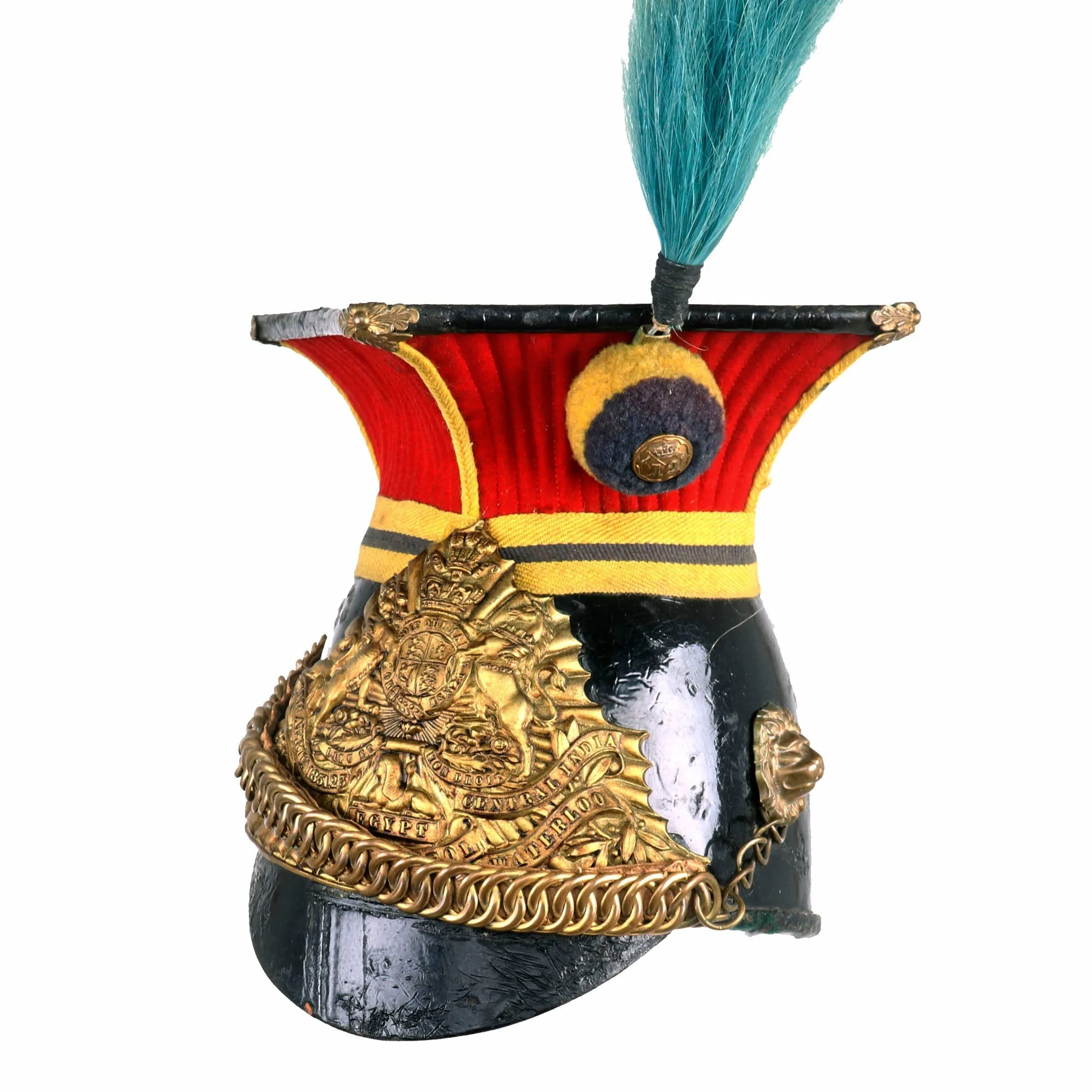 Original British 12th Lancers Cavalry Officer Uhlan Czapka “Lance Cap” - Size 6 ¾