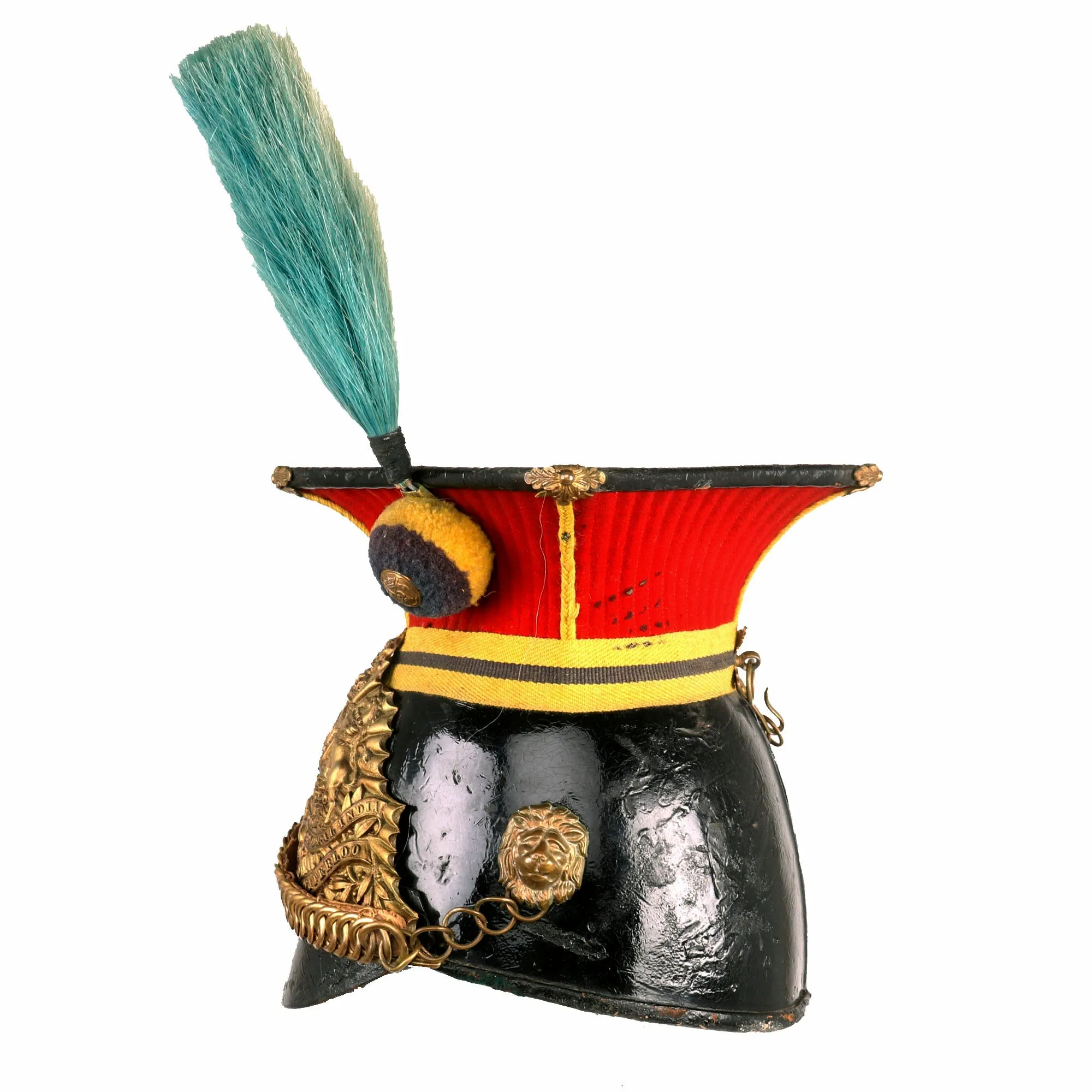 Original British 12th Lancers Cavalry Officer Uhlan Czapka “Lance Cap” - Size 6 ¾