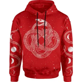 Ouroboros Pullover Hoodie - Red Edition