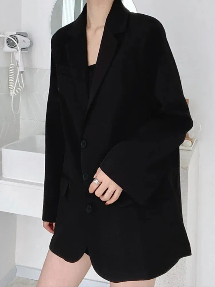 Oversized Blazer with Pockets
