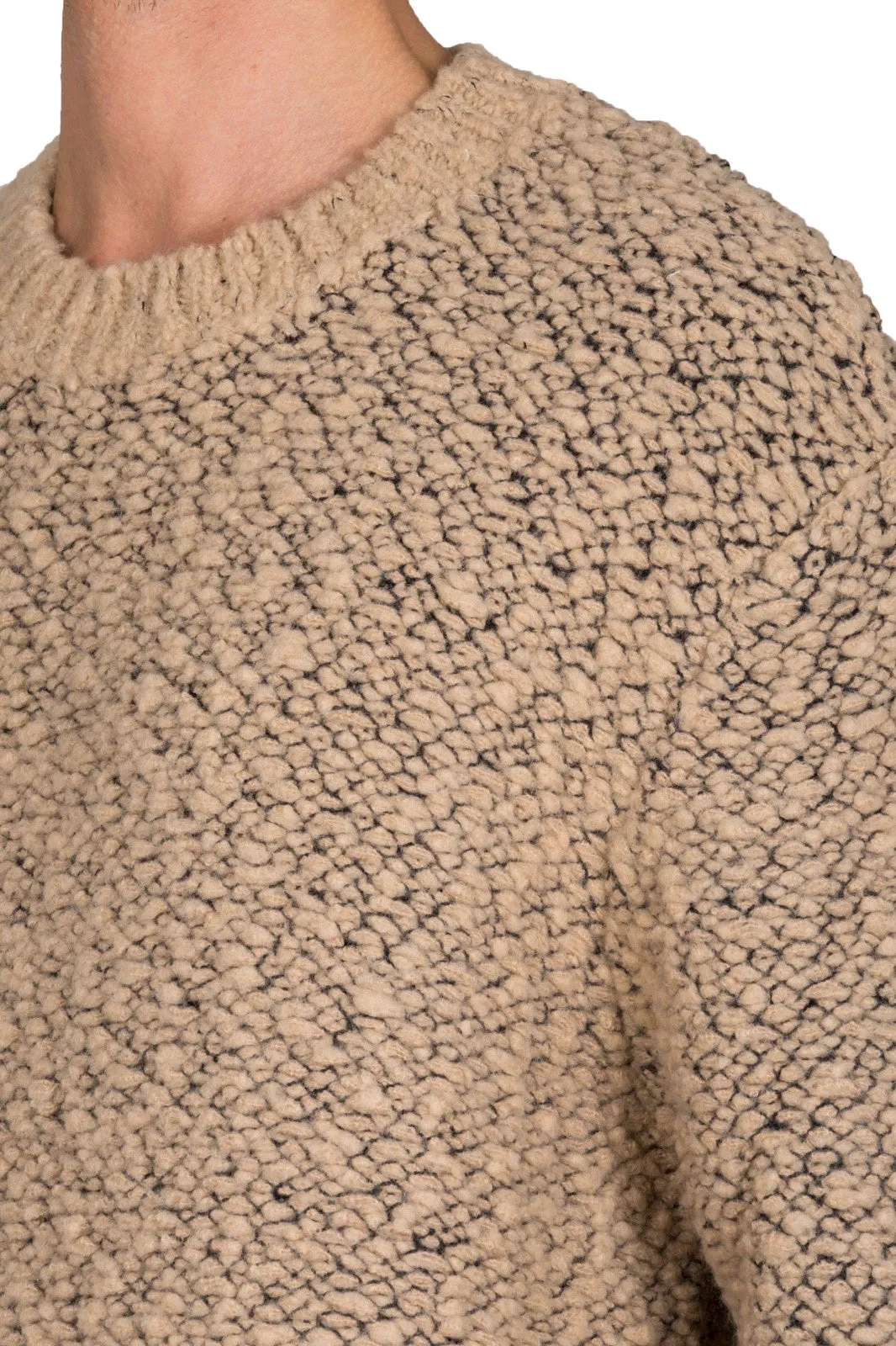 Oversized Teddy Boucle Sweater