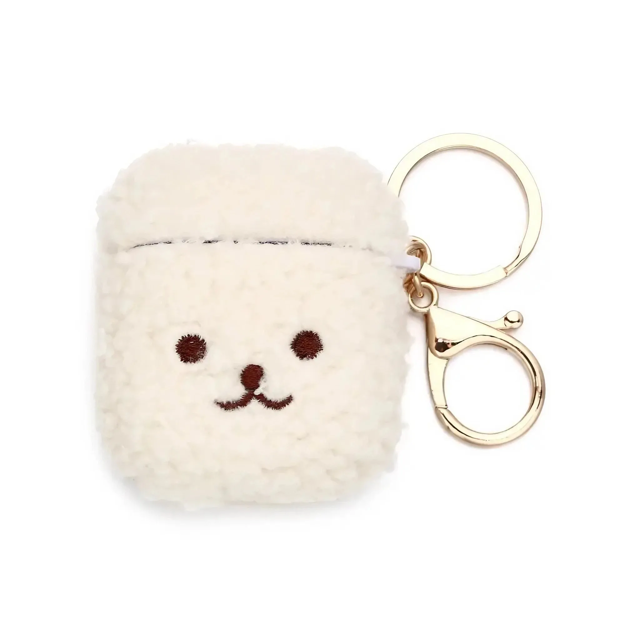 Plush Teddy Bear AirPods Case