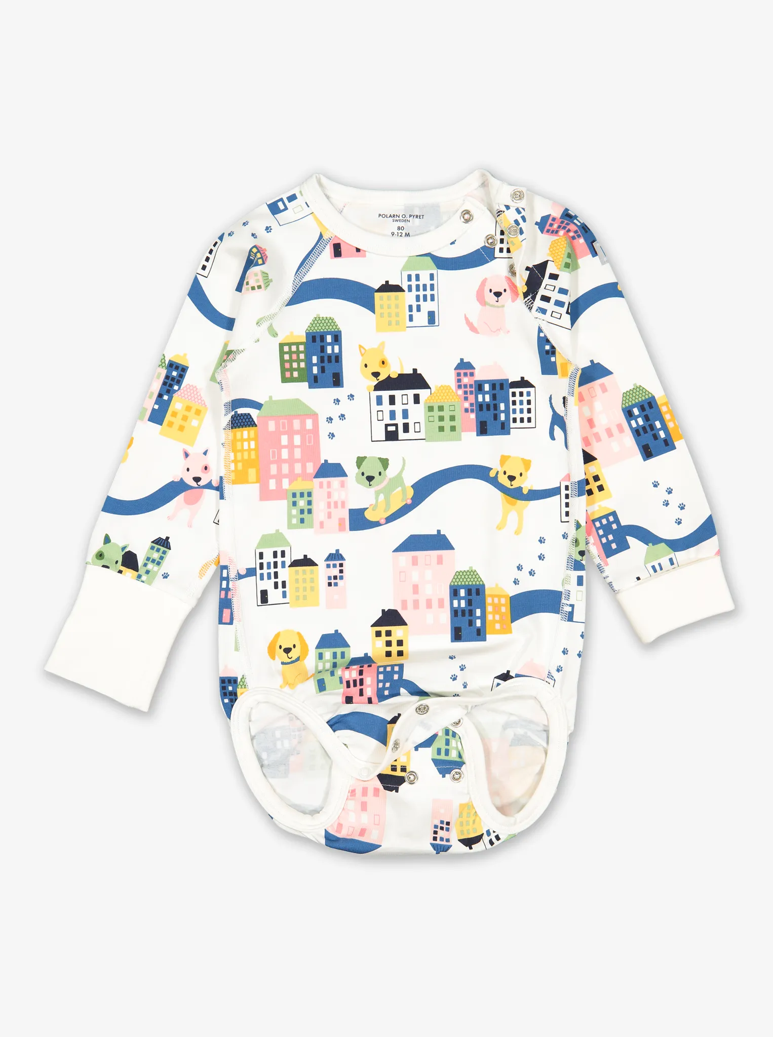 Puppy Town Baby Bodysuit