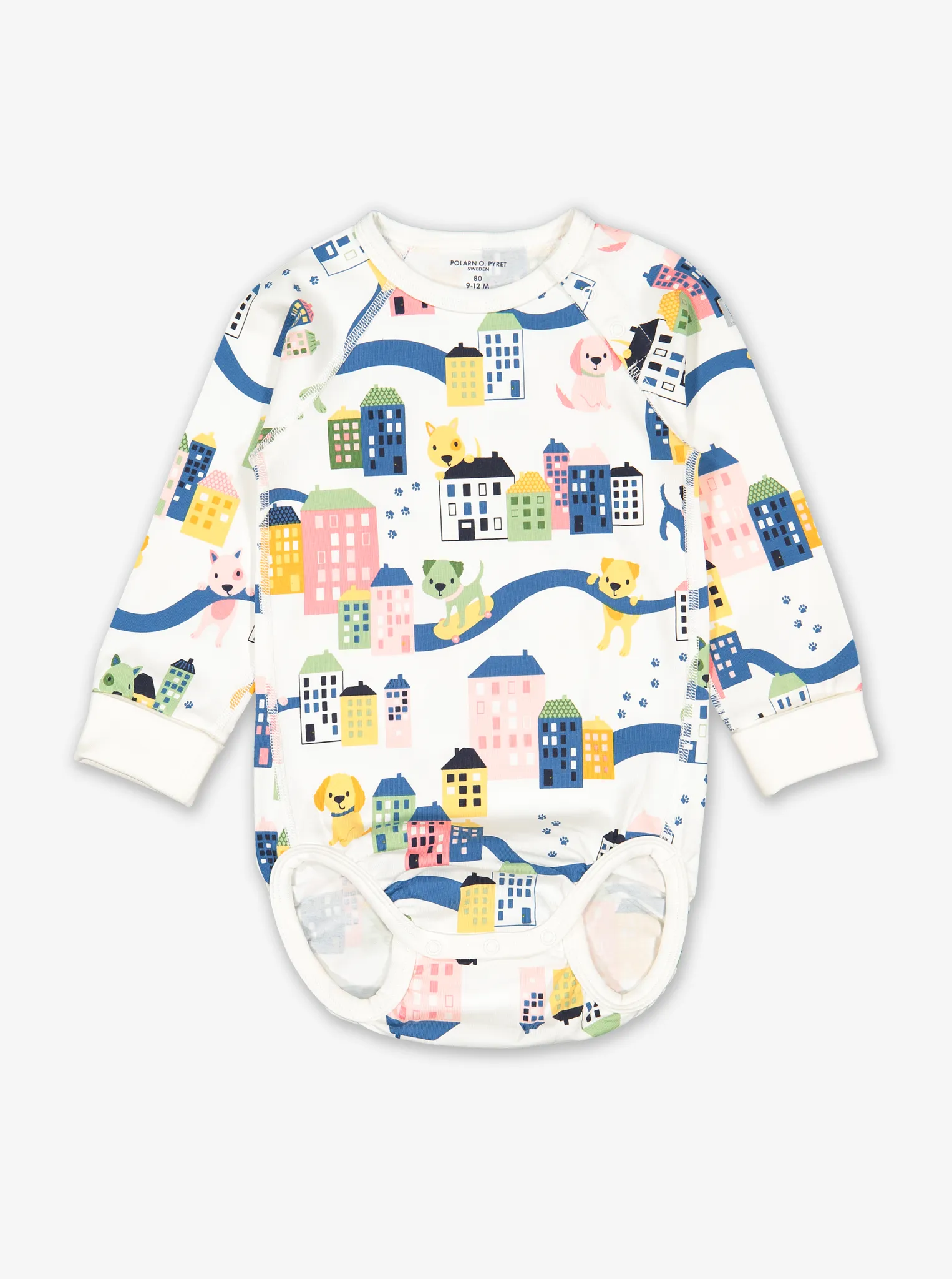 Puppy Town Baby Bodysuit