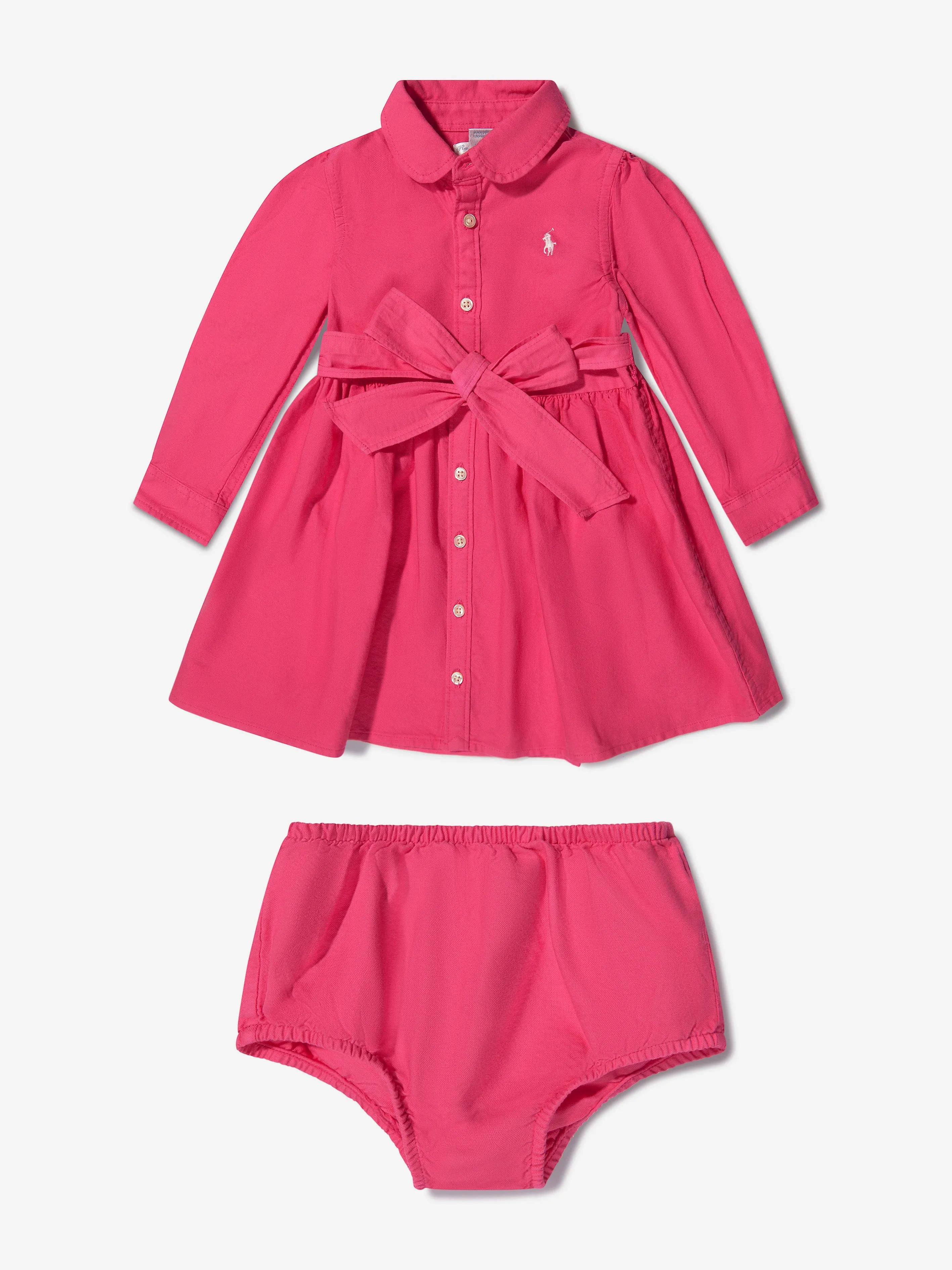 Ralph Lauren Baby Girls Oxford Shirt Dress