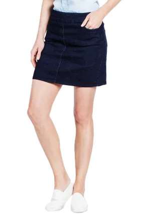 SLIMSATION Pull On DENIM SKORT