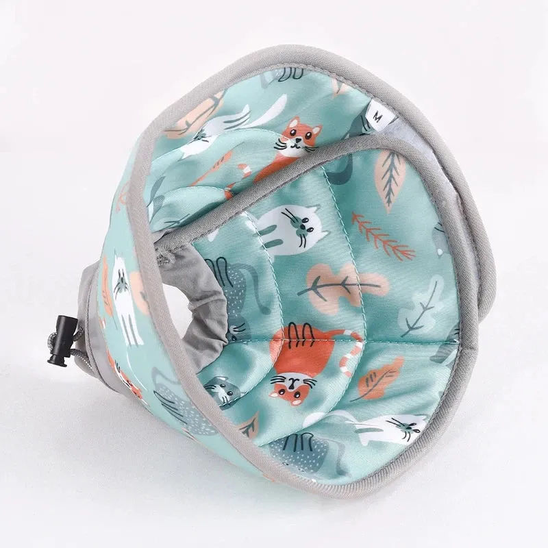 Soft Cat Recovery Collar, Adjustable Pet Cone