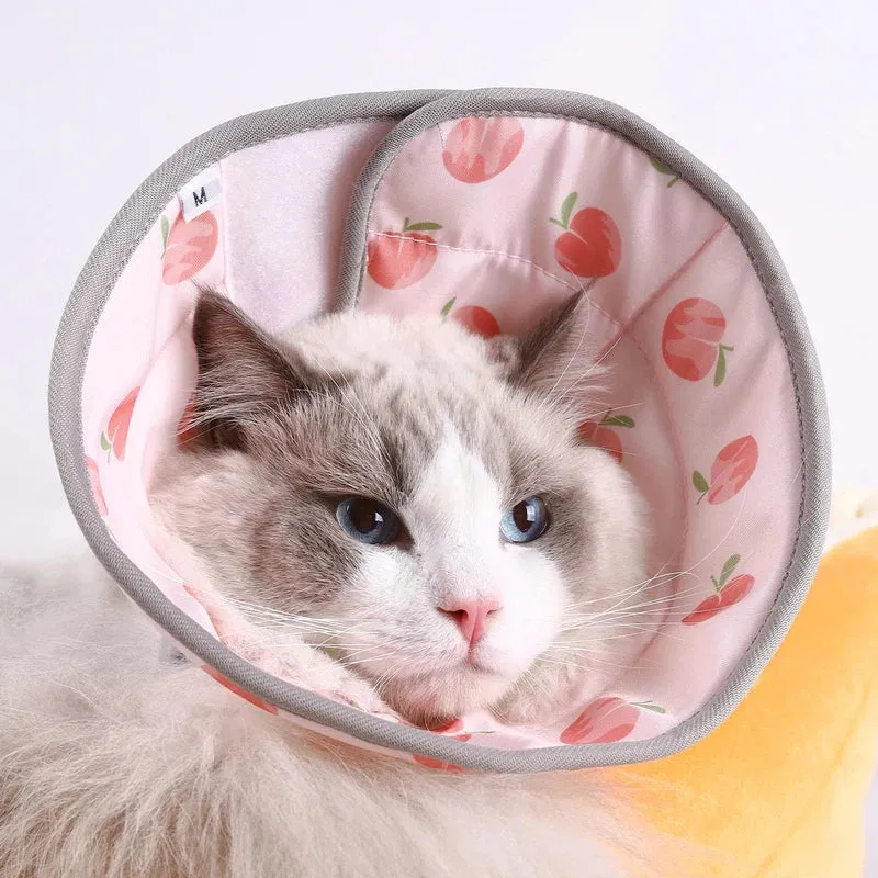 Soft Cat Recovery Collar, Adjustable Pet Cone