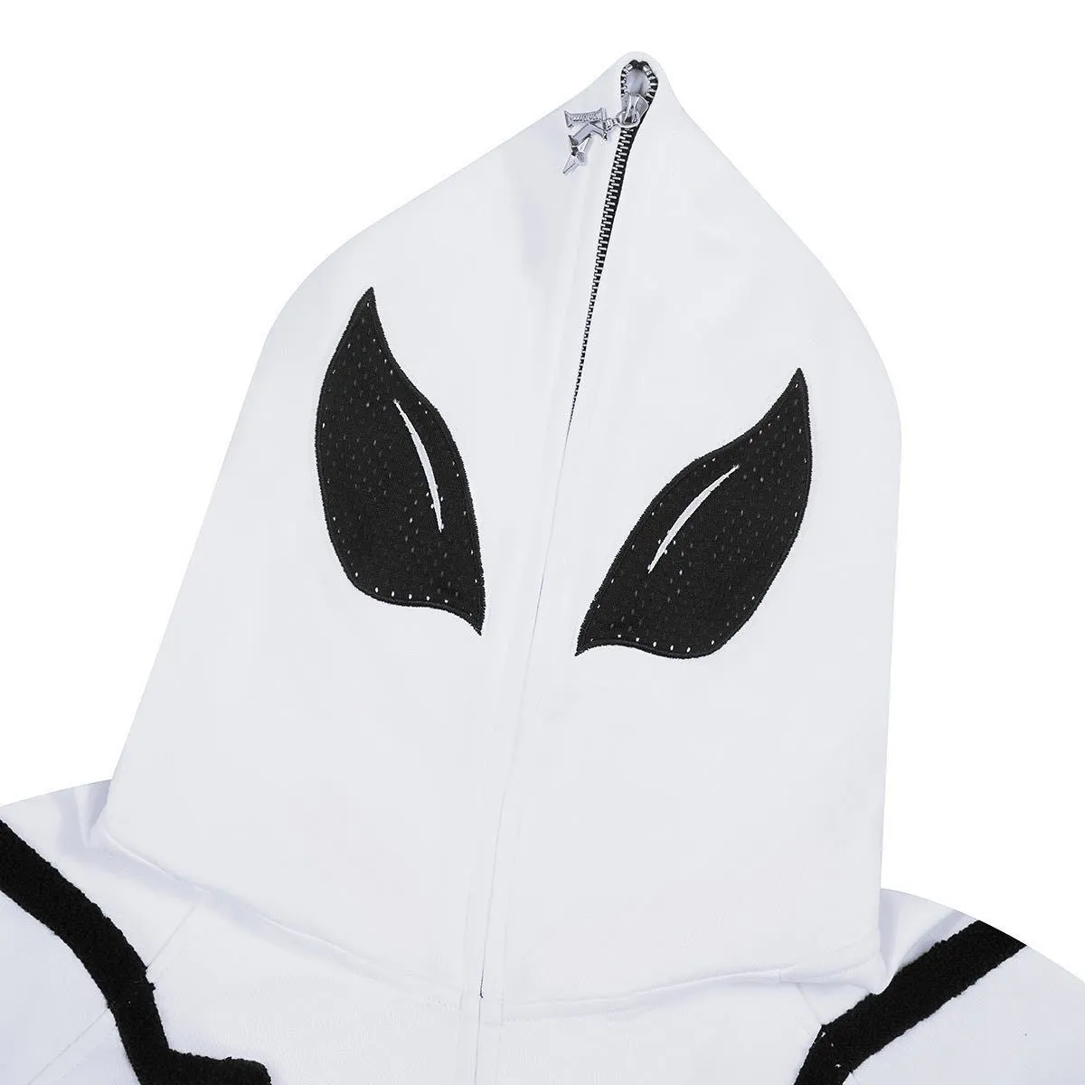 Stylish Contrast Color Spider-Man Full-Zip Hoodie