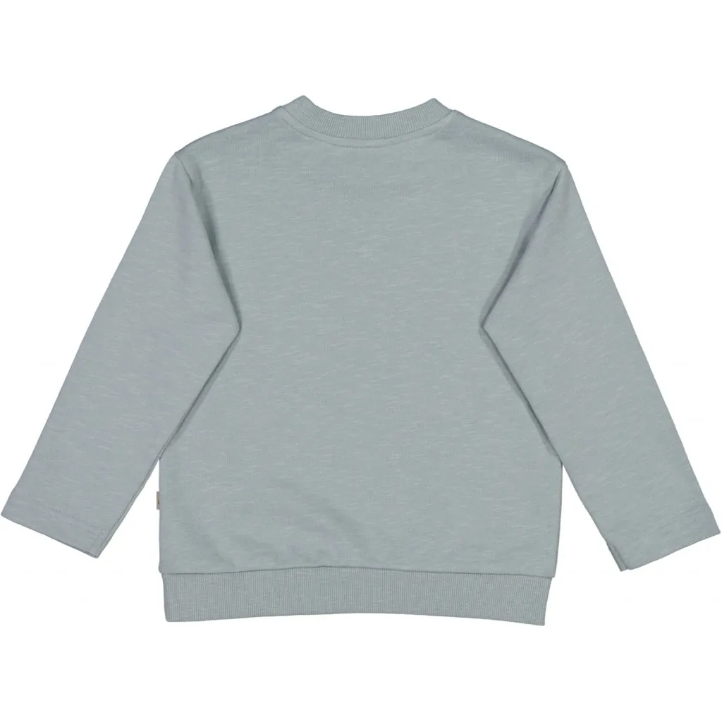 Sweatshirt Camping Badge - dusty dove