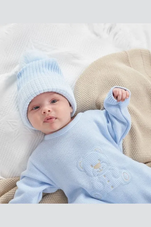 Teddy Bear Knitted Onesie