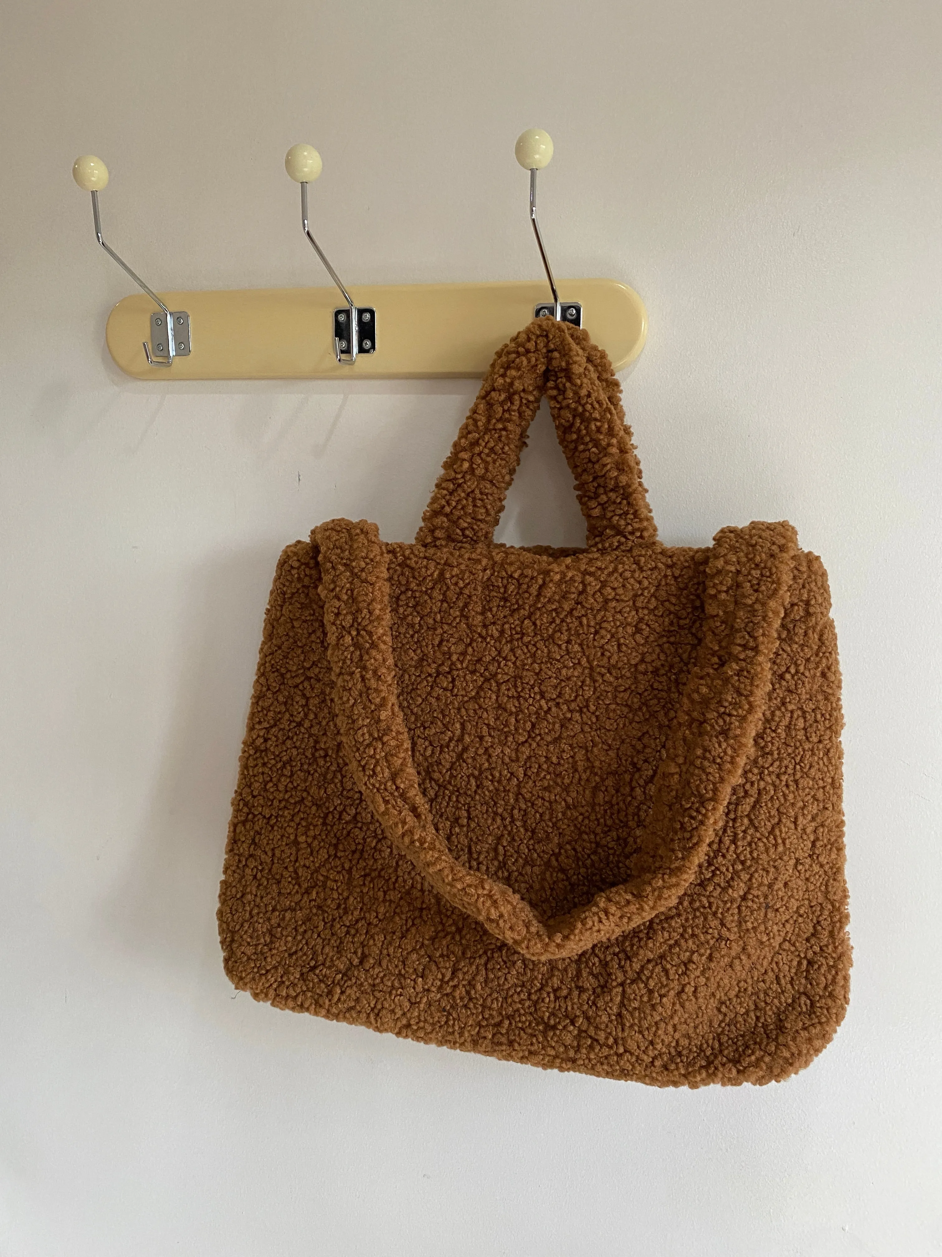 Teddy Tote Bag - Cocoa